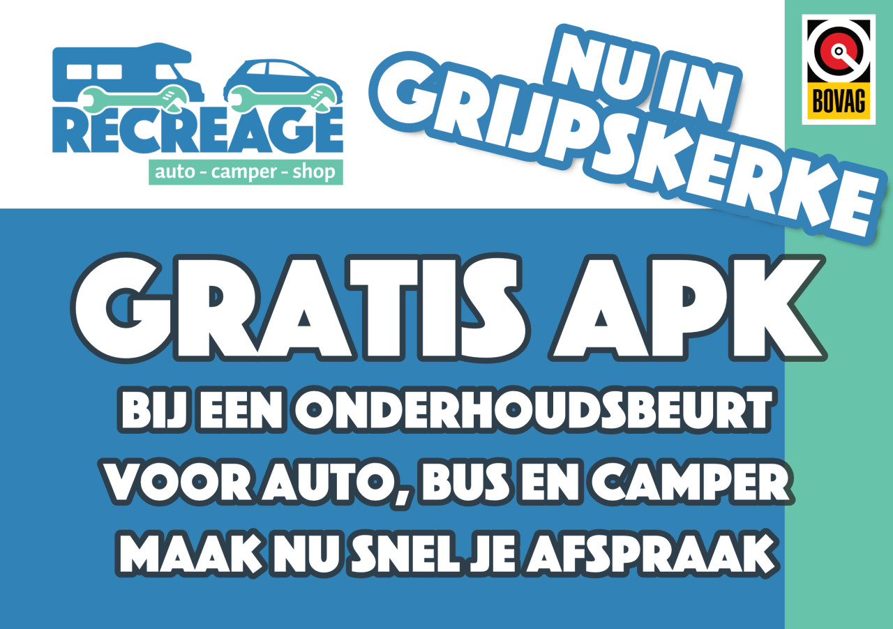 Gratis APK? Wij hebben nog plek! APK Auto €65,- Camper €85,-