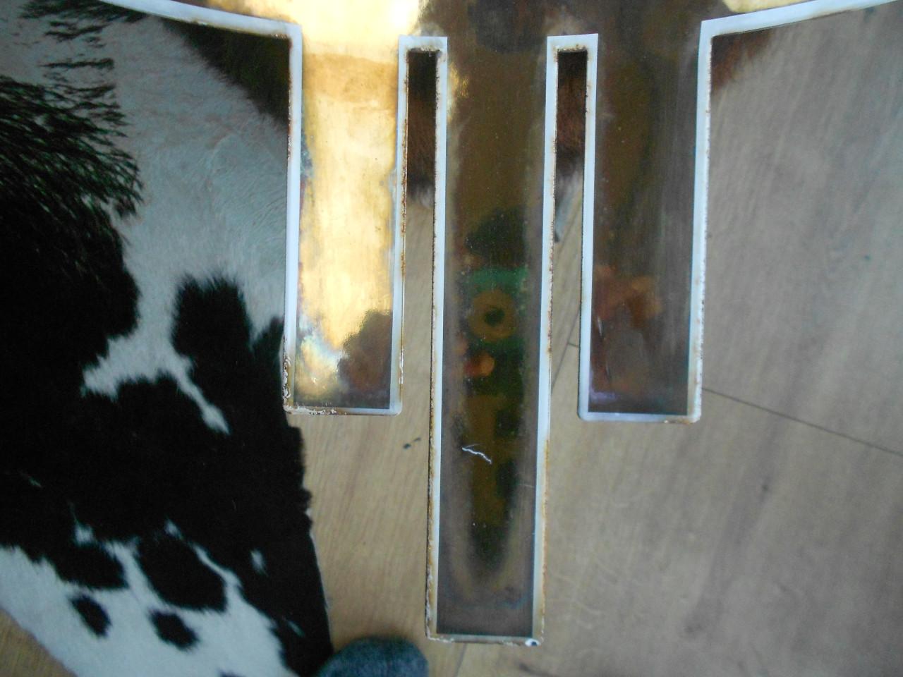 Emaille reclamebord plaat schild Bitburger bier.