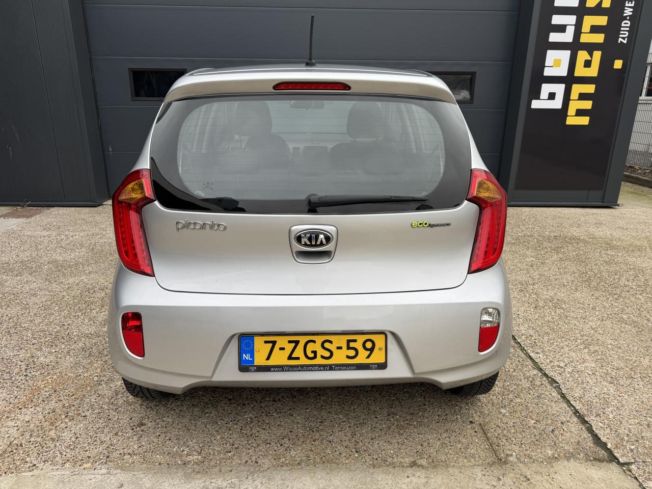 Kia Picanto 1.0 CVVT 5Drs 2015 51KW Grijs Airco Apk Nap