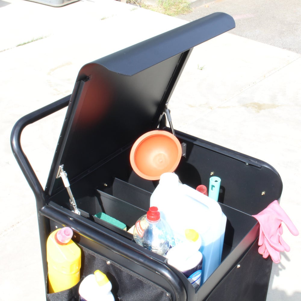 Schoonmaak kar voor bedrijven
