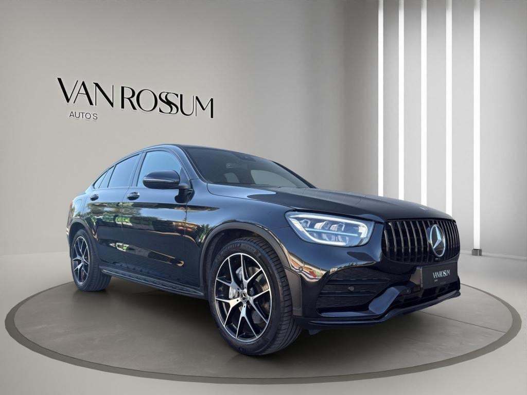 Mercedes-Benz Glc coupé 200 4matic amg | 20"| treeplanken | schuif/kantelda