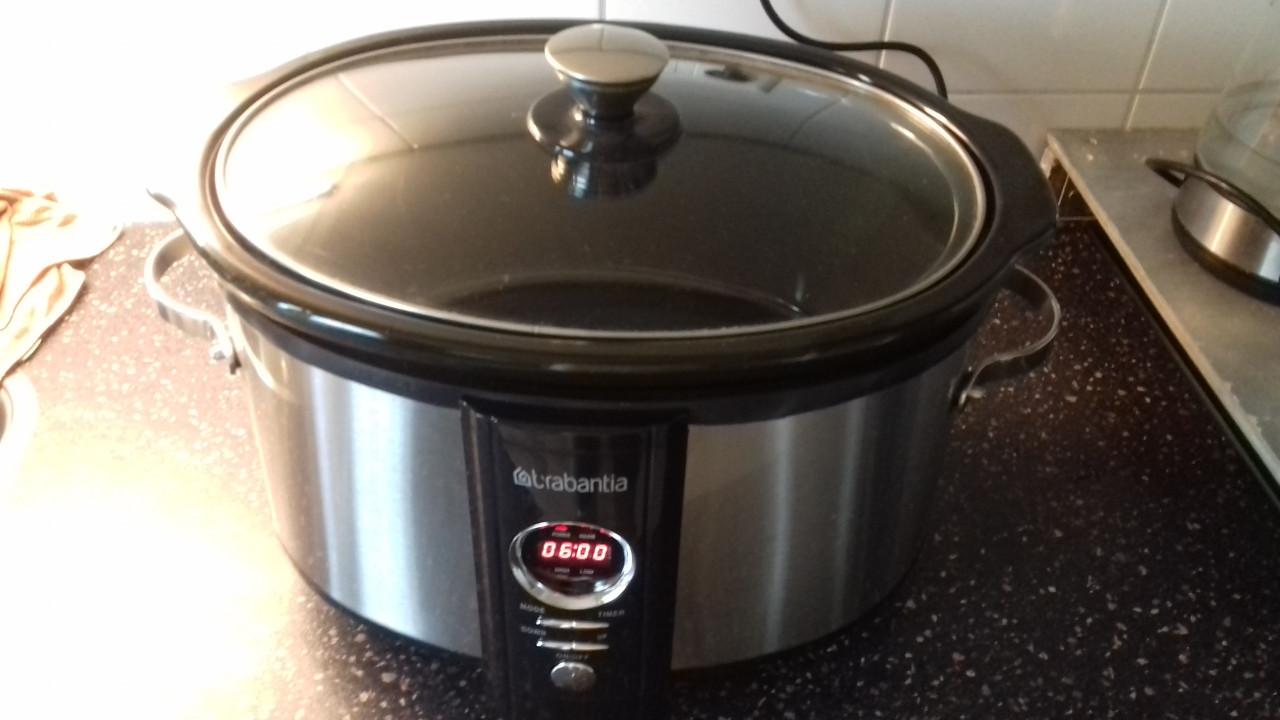 Brabantia Slowcooker als nieuw