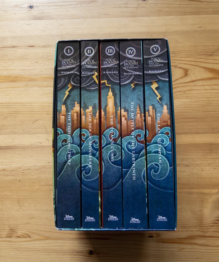 Te koop Percy Jackson Paperback Box Set