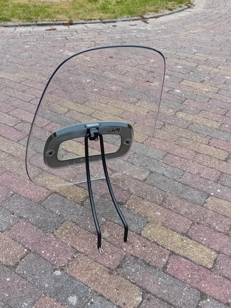 Scherm voor fietsstoeltje