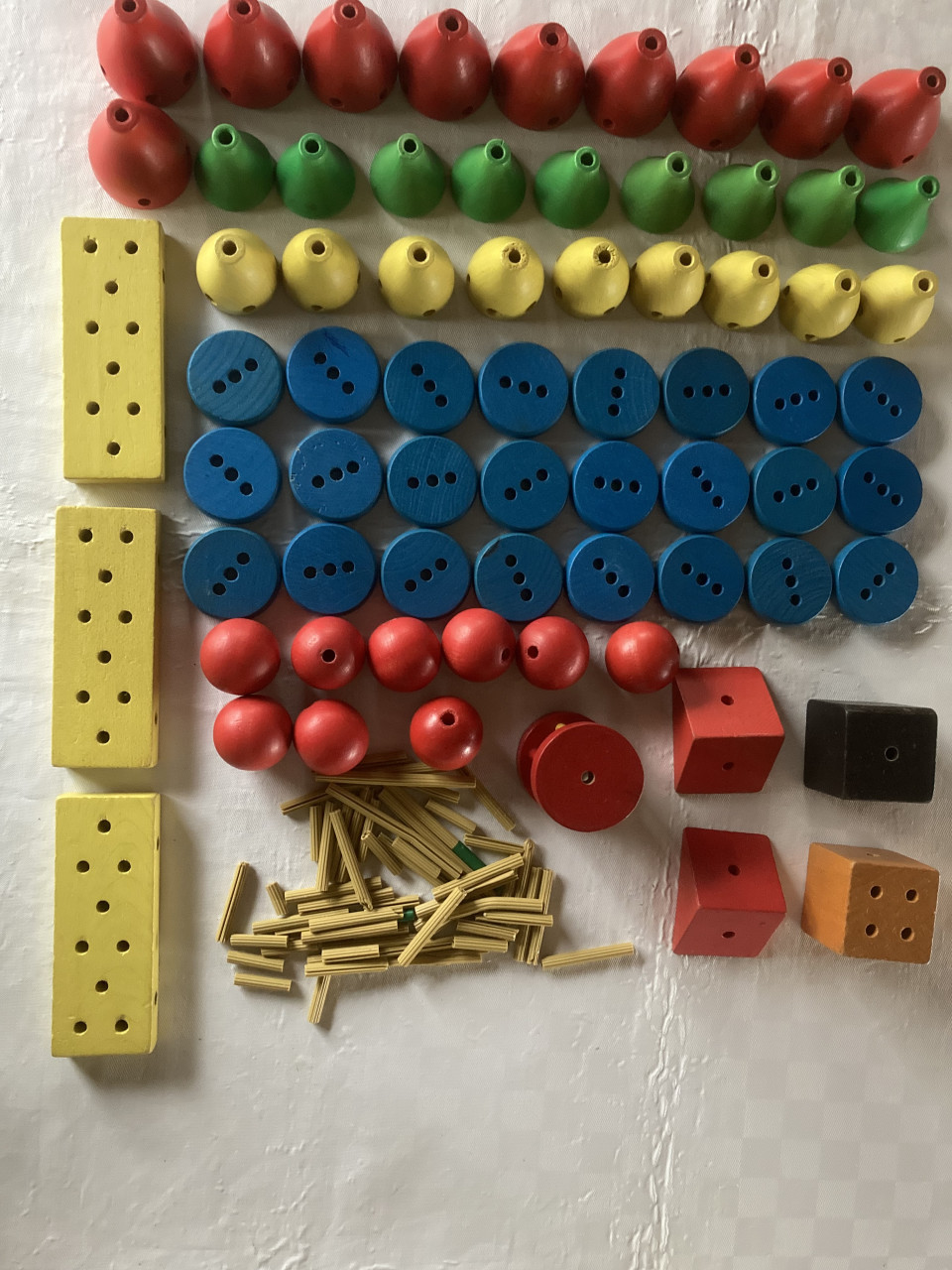 Vintage Jumbo Tingo houten constructie blokken