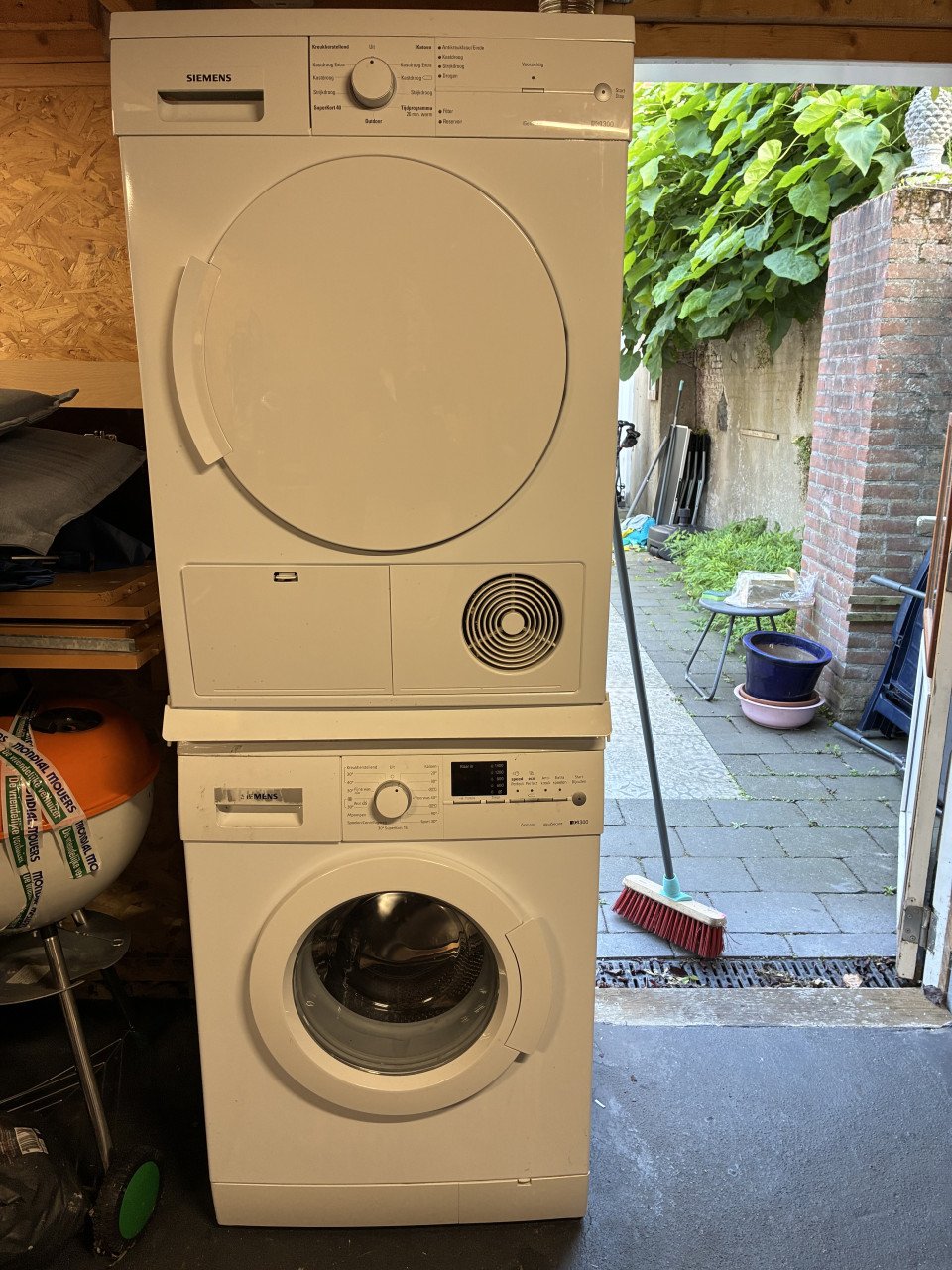 Wasmachine en wasdroger