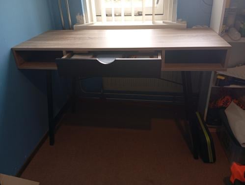 Bureau met lade – 120 cm