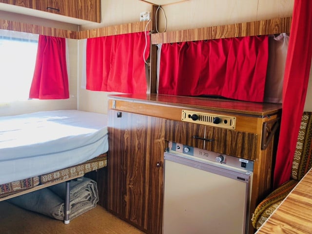 Retro caravan jaren 70/80