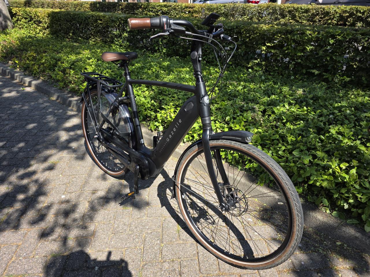 Gazelle Grenoble elektrische heren fiets met Bosch middenmotor