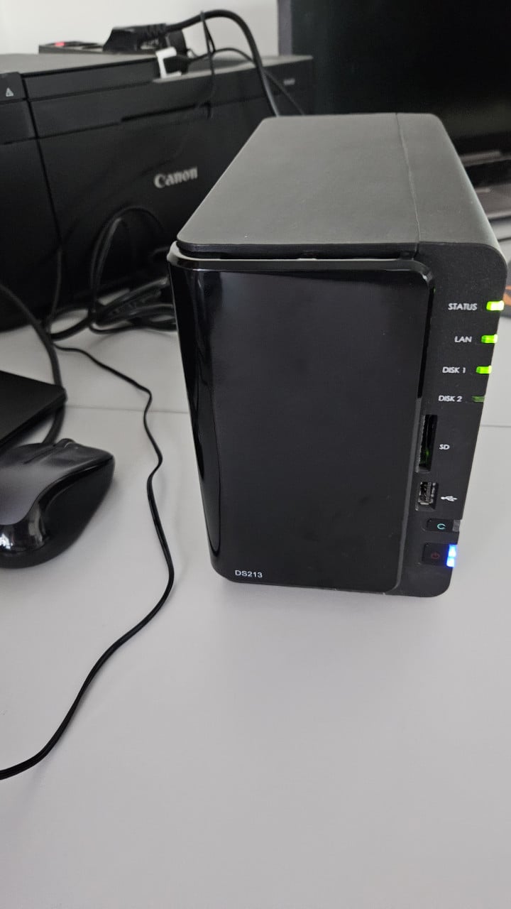 NAS Synology DS213 incl. HDD Seagate Barracuda 3TB