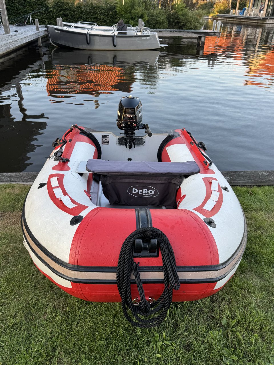 Debo rubberboot met Mercury 3,5 pk