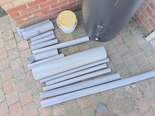 Gratis af halen pvc buizen