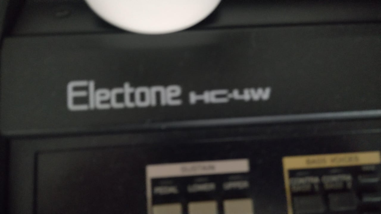 Elektronisch orgel