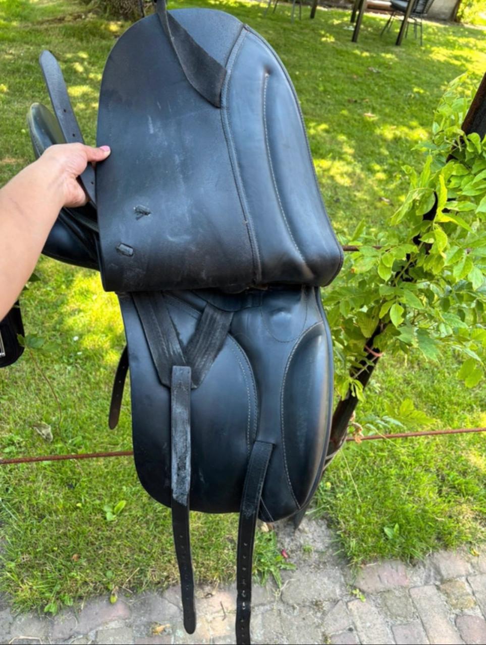 Dressuurzadel Rossner 17,5 inch