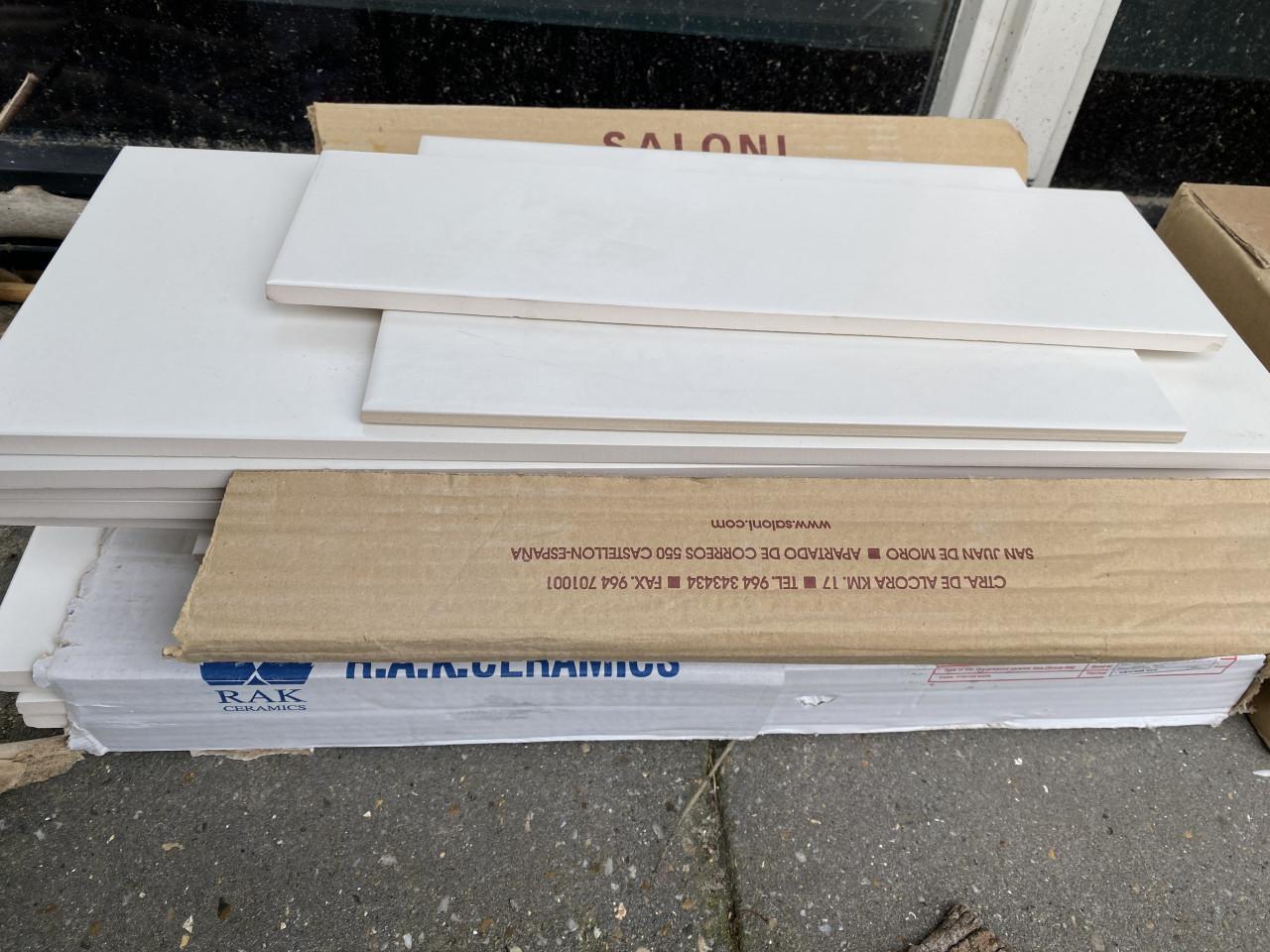 Restpartijtje tegels - keramiek