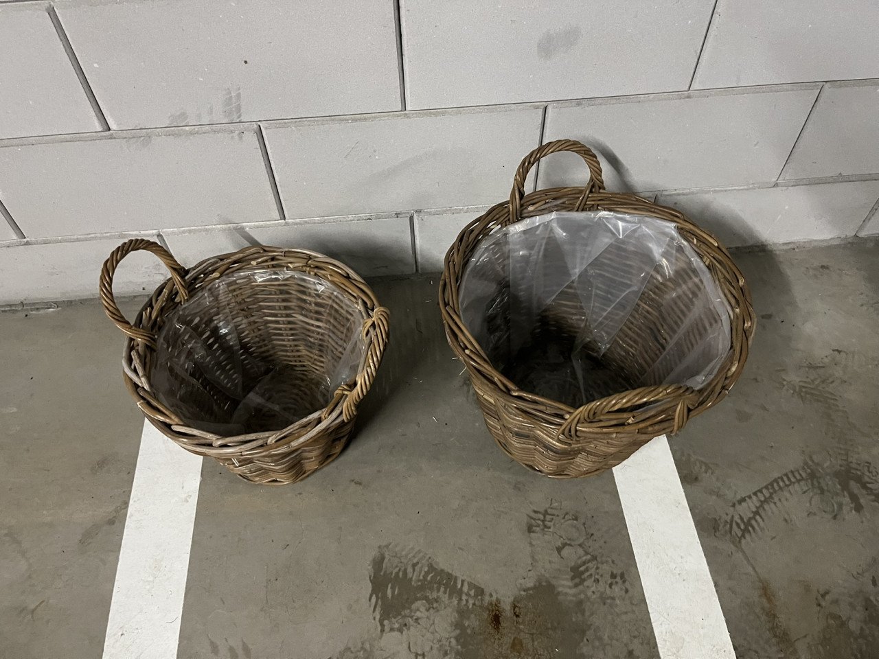 2 Rieten aardappelmanden