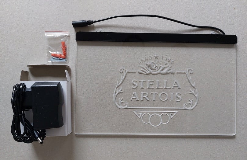Stella Artois Acryl Bord Met Ledverlichting