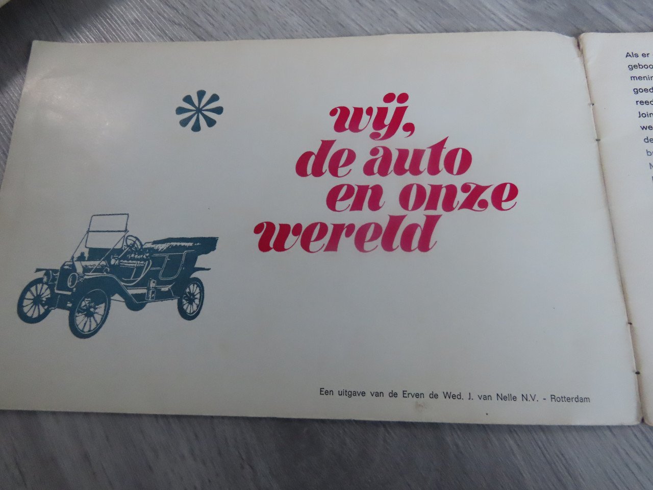 Plaatjesalbum automobielen van vroeger