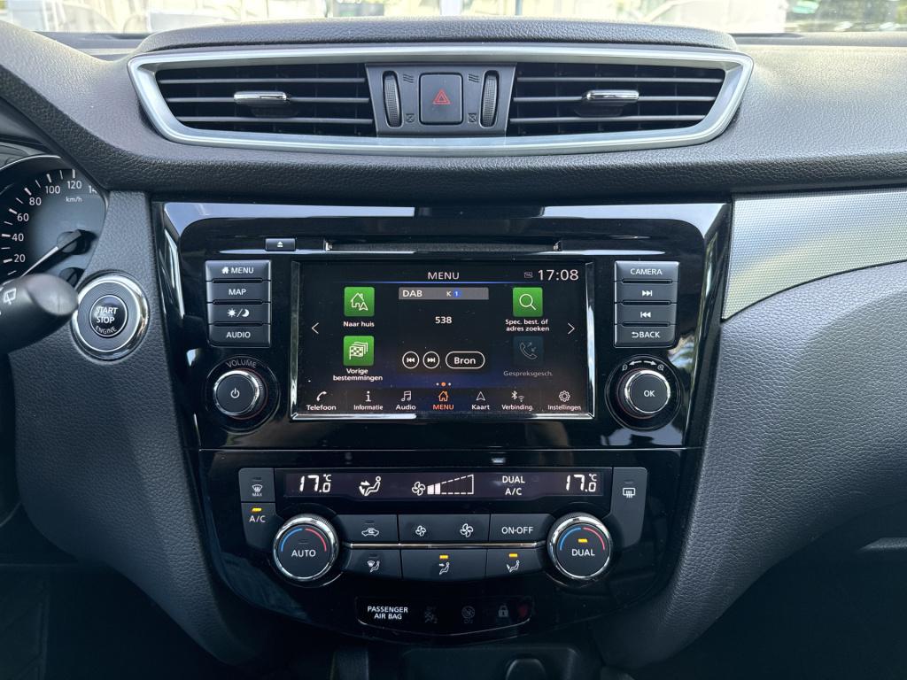 Nissan Qashqai 1.3 dig-t tekna | panorama | leder | 360 camera | stoelverw.