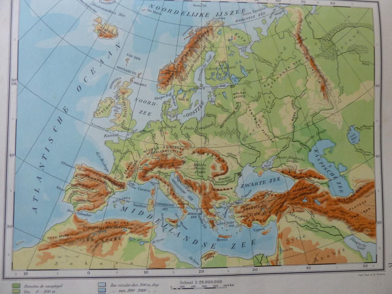Kleine school atlas der gehele aarde
