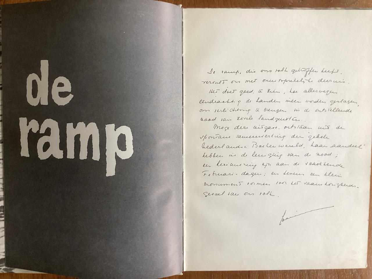 DE RAMP. De watersnoodramp van 1953