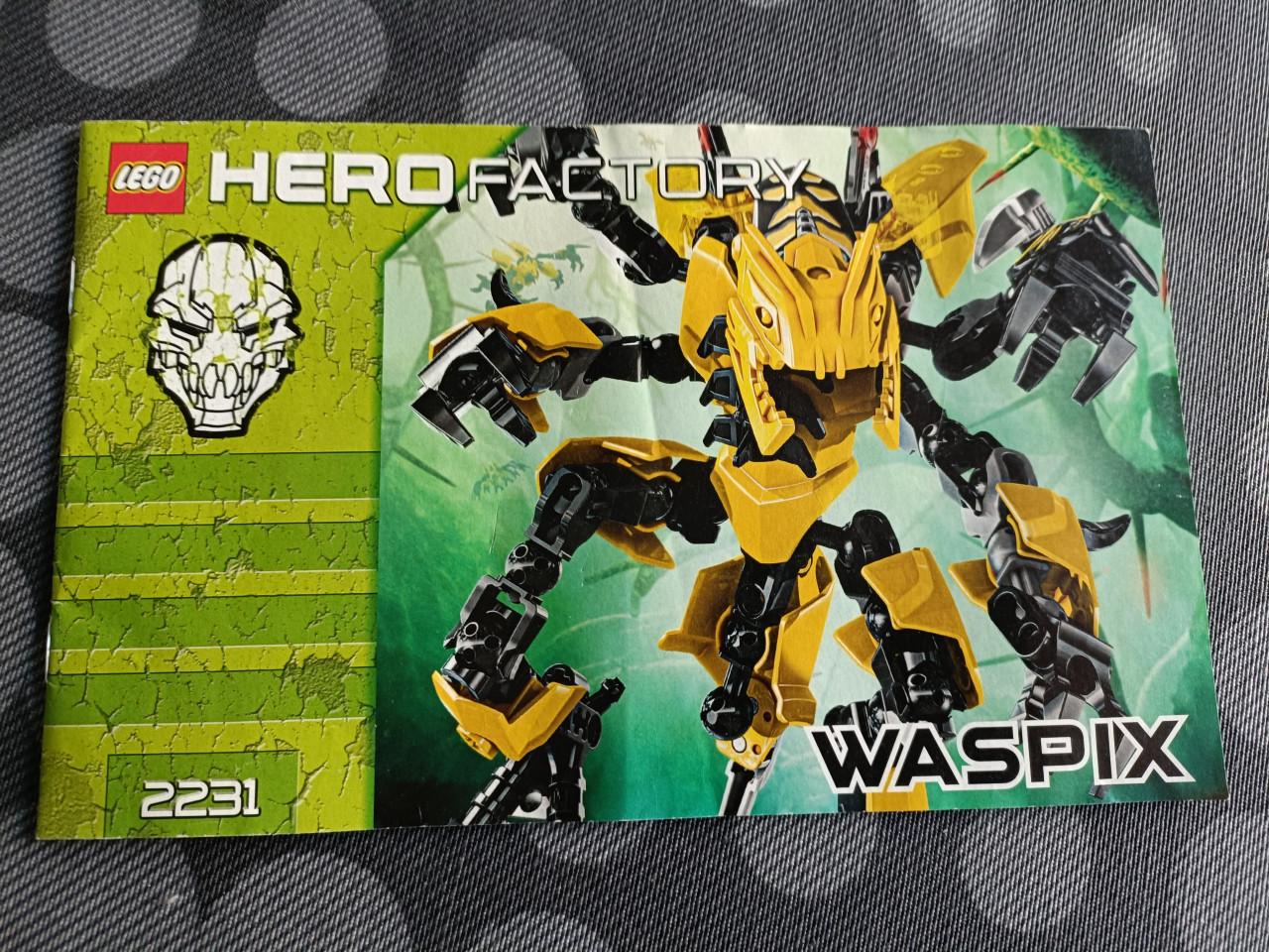 Lego 2231 hero Factory Waspix