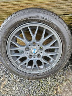 16 inch BBS BMW velgen met banden