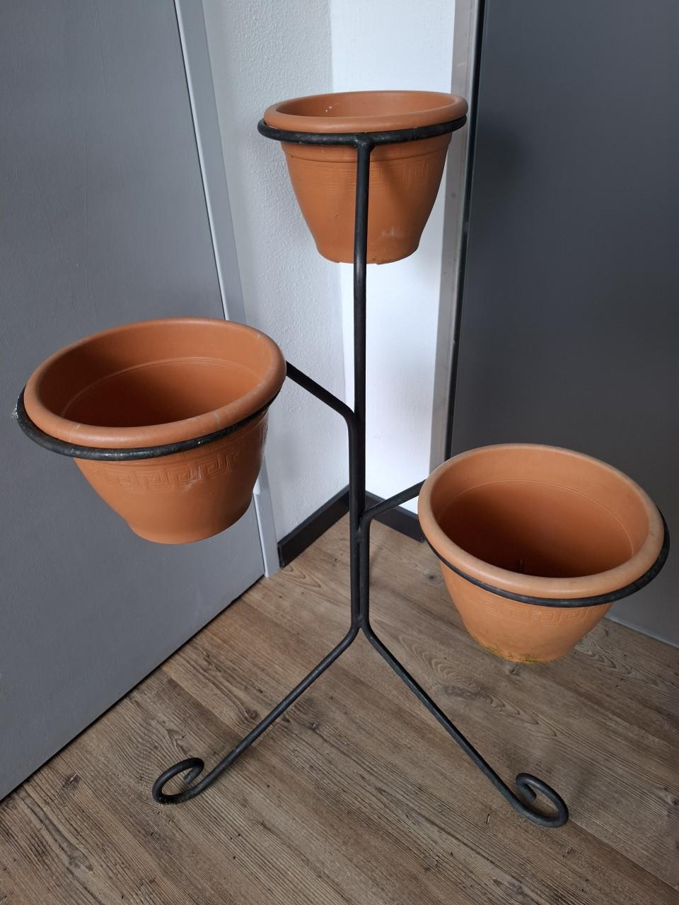 Bloempottenhouder gietijzeren