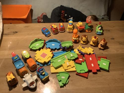 CADEAU IDEE V-Tech baandelen en dieren/auto’s