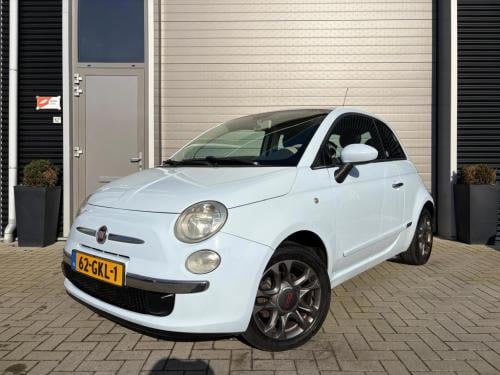 Fiat 500 1.4-16v lounge/pano/clima/lichtmetaal/