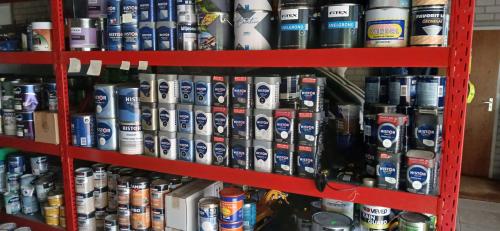 Diverse soorten verf vanaf 5euro per ltr