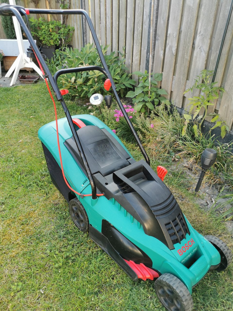 Elektrische grasmaaier merk bosch