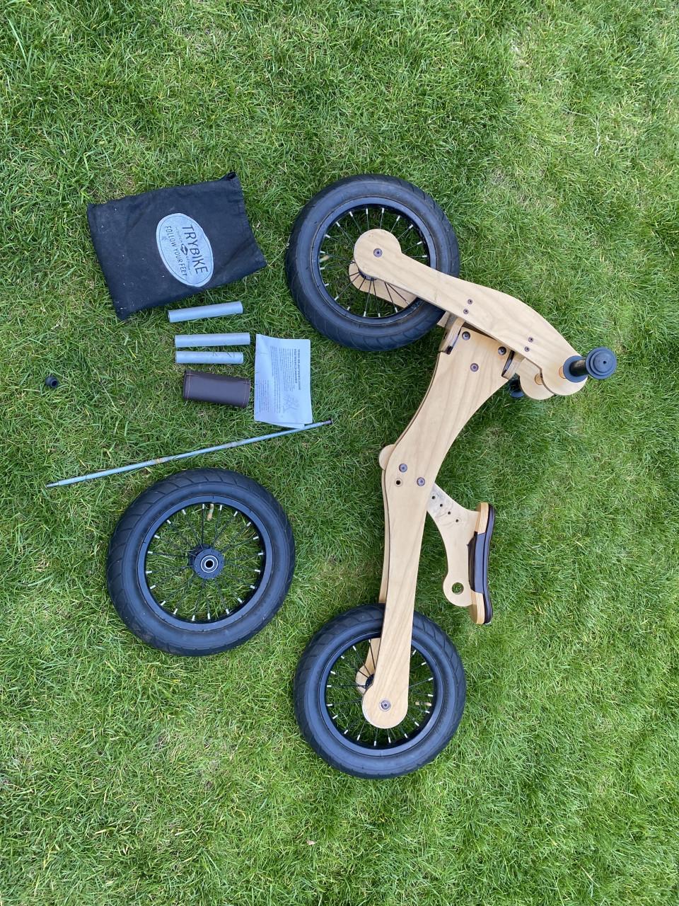 Trybike loopfiets tweewieler driewieler