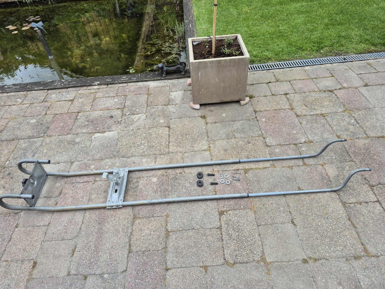 Reservewielhouder caravan plus wiel