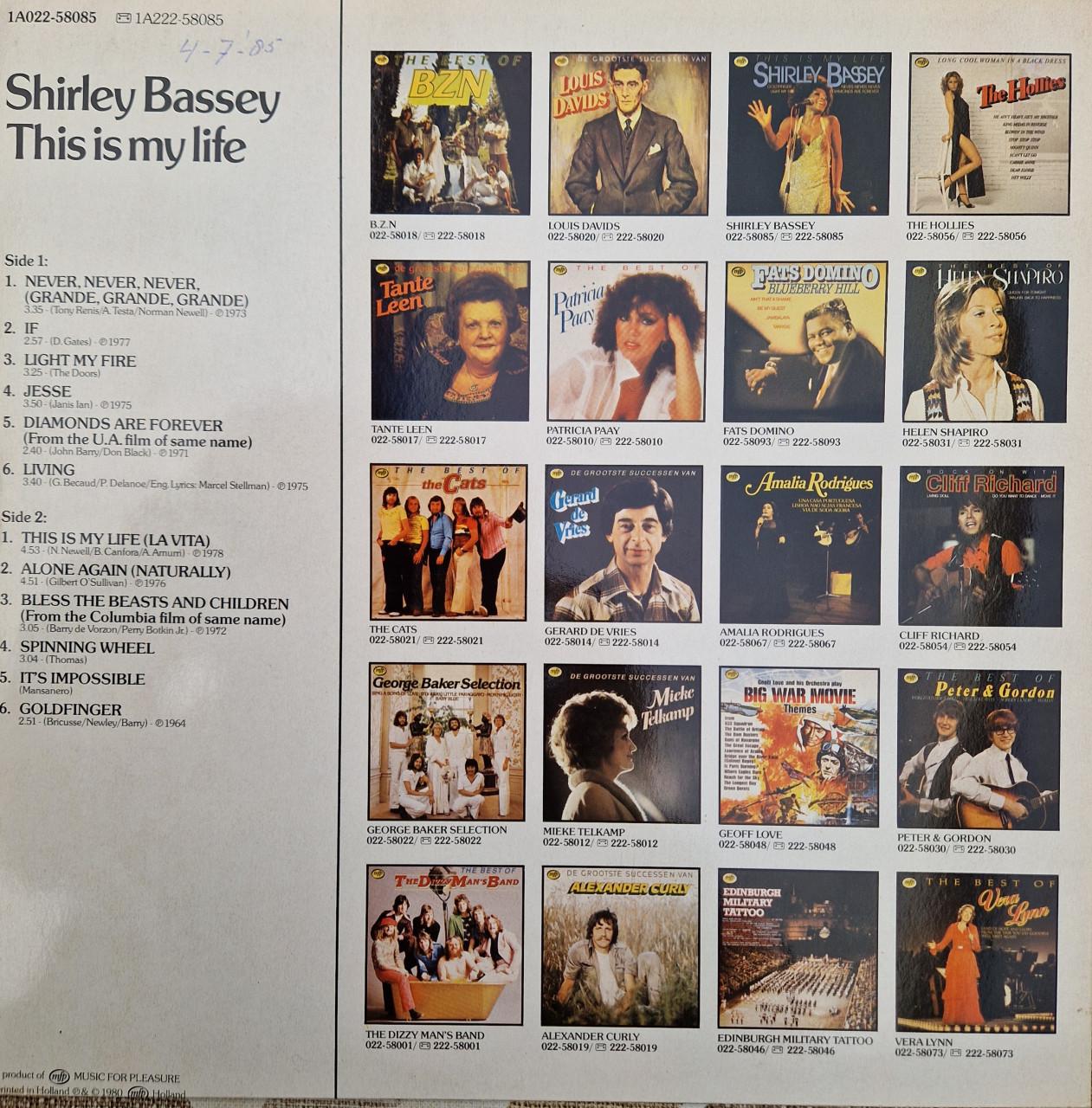 Diverse Lp's in goede staat