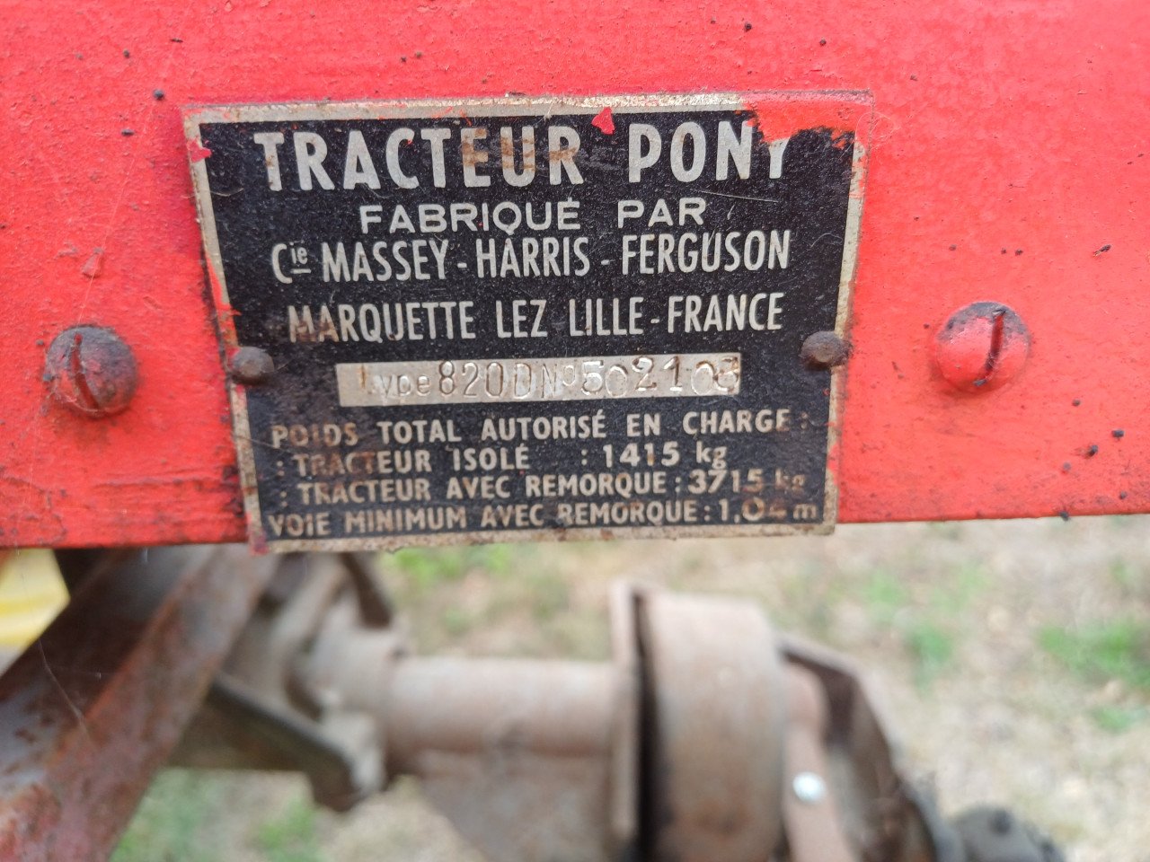 Massey Harris Pony