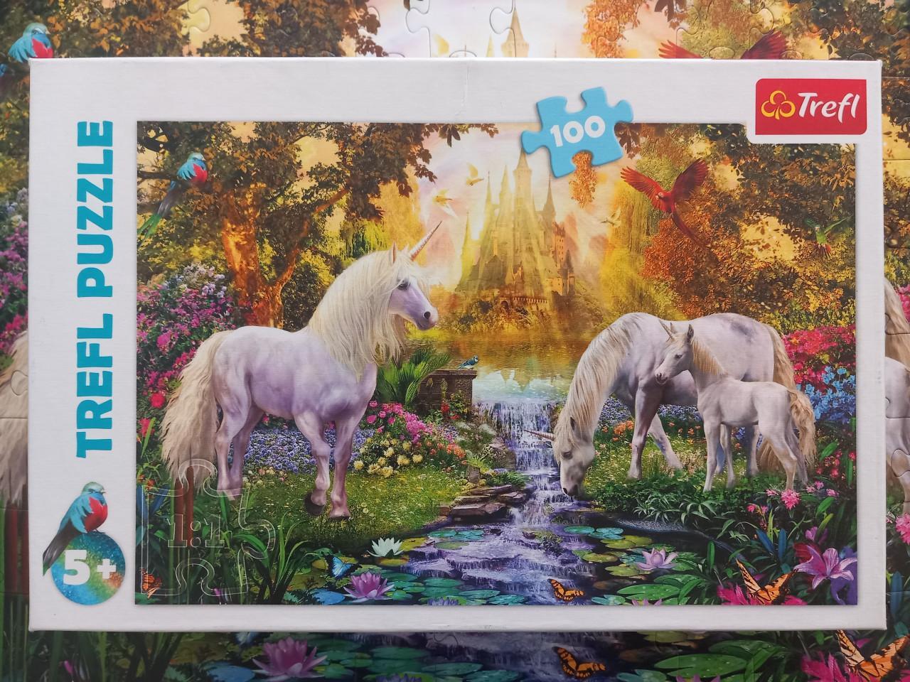 Puzzel met eenhoorns