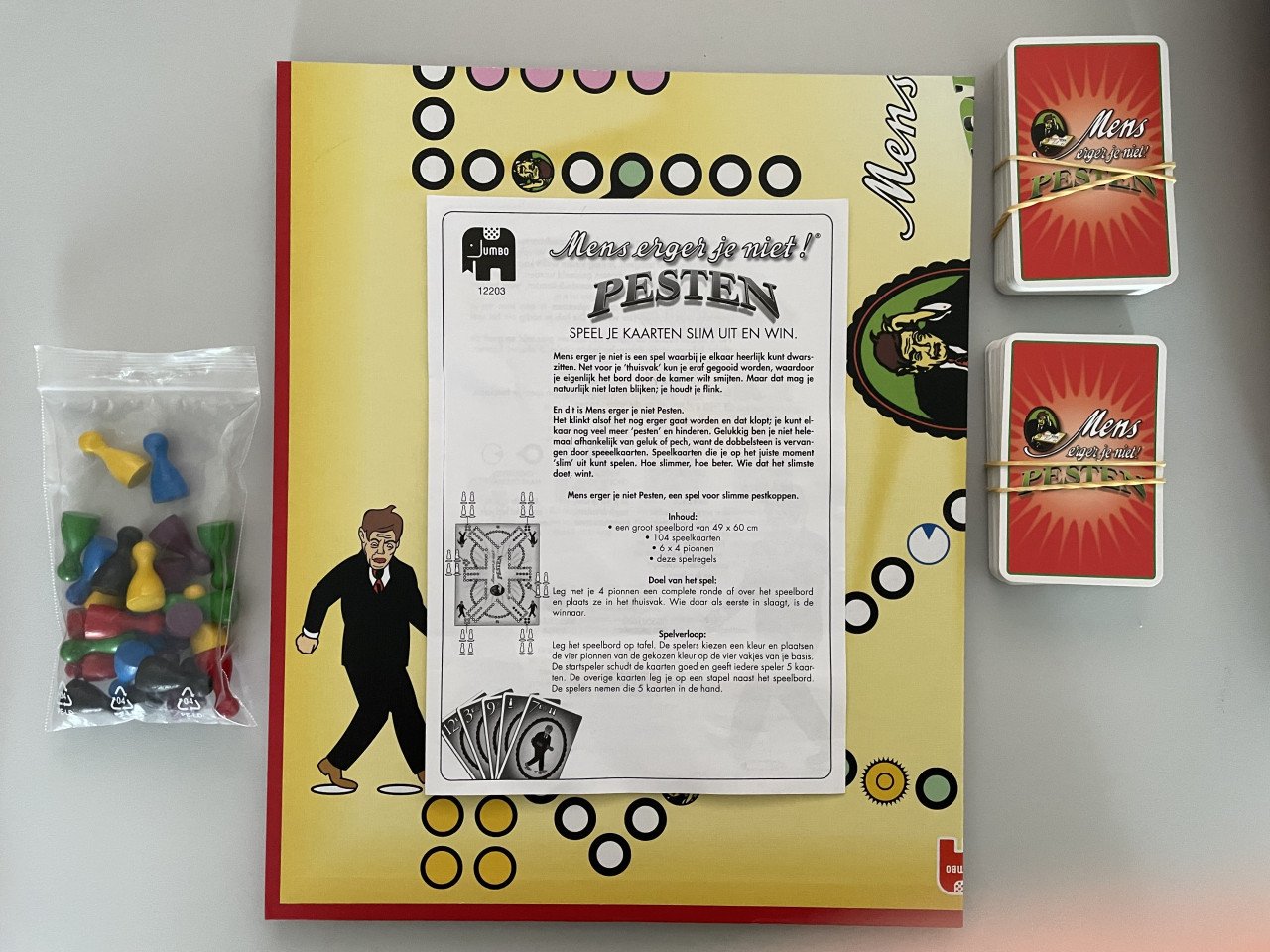 Mens erger je niet pesten