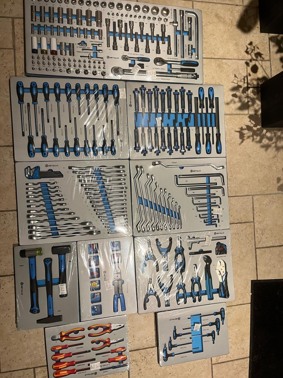 Nieuw gereedschapset