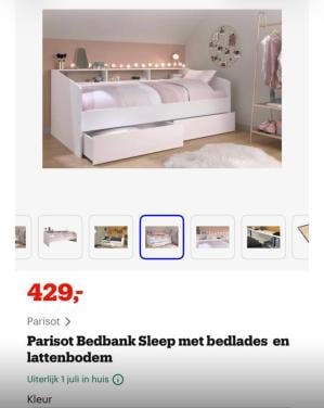 Bed 1 persoon