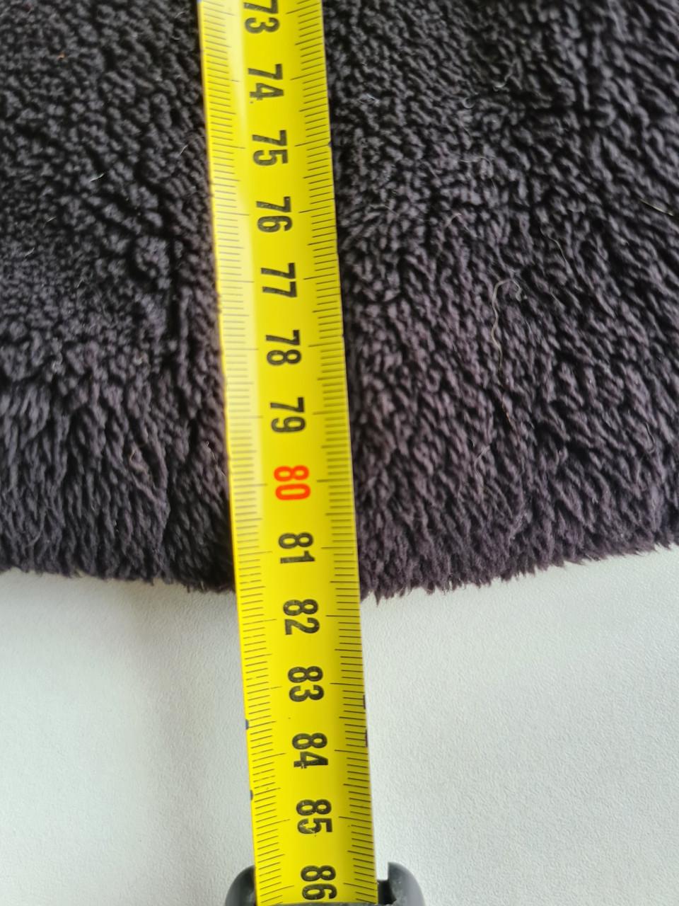 Hema Zwart fake fur Bontjas Jasje Maat S