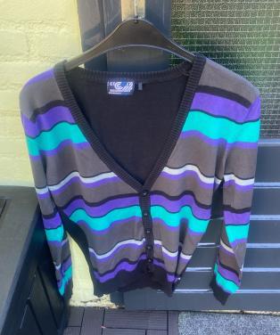 Heren vest 💜💚🖤🩶