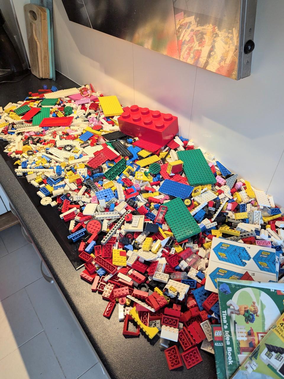Lego van alles door elkaar 6.7 kg