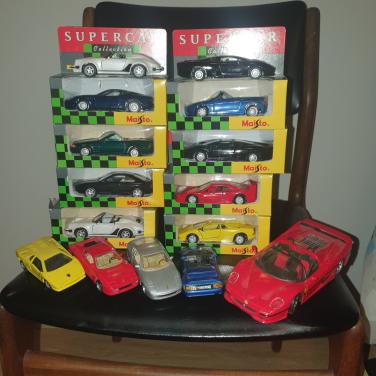 Shell miniatuur autootjes