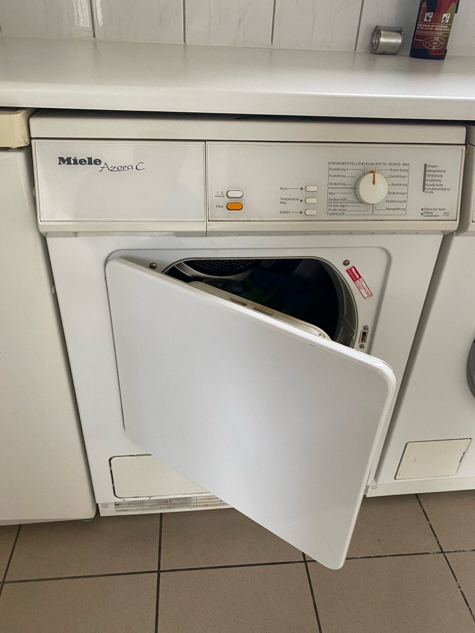 Miele Droger Wasmachine en vriezer
