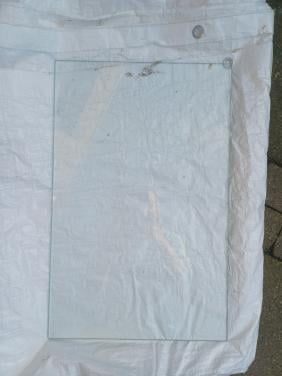 Ikea meubels blanke glasplaat