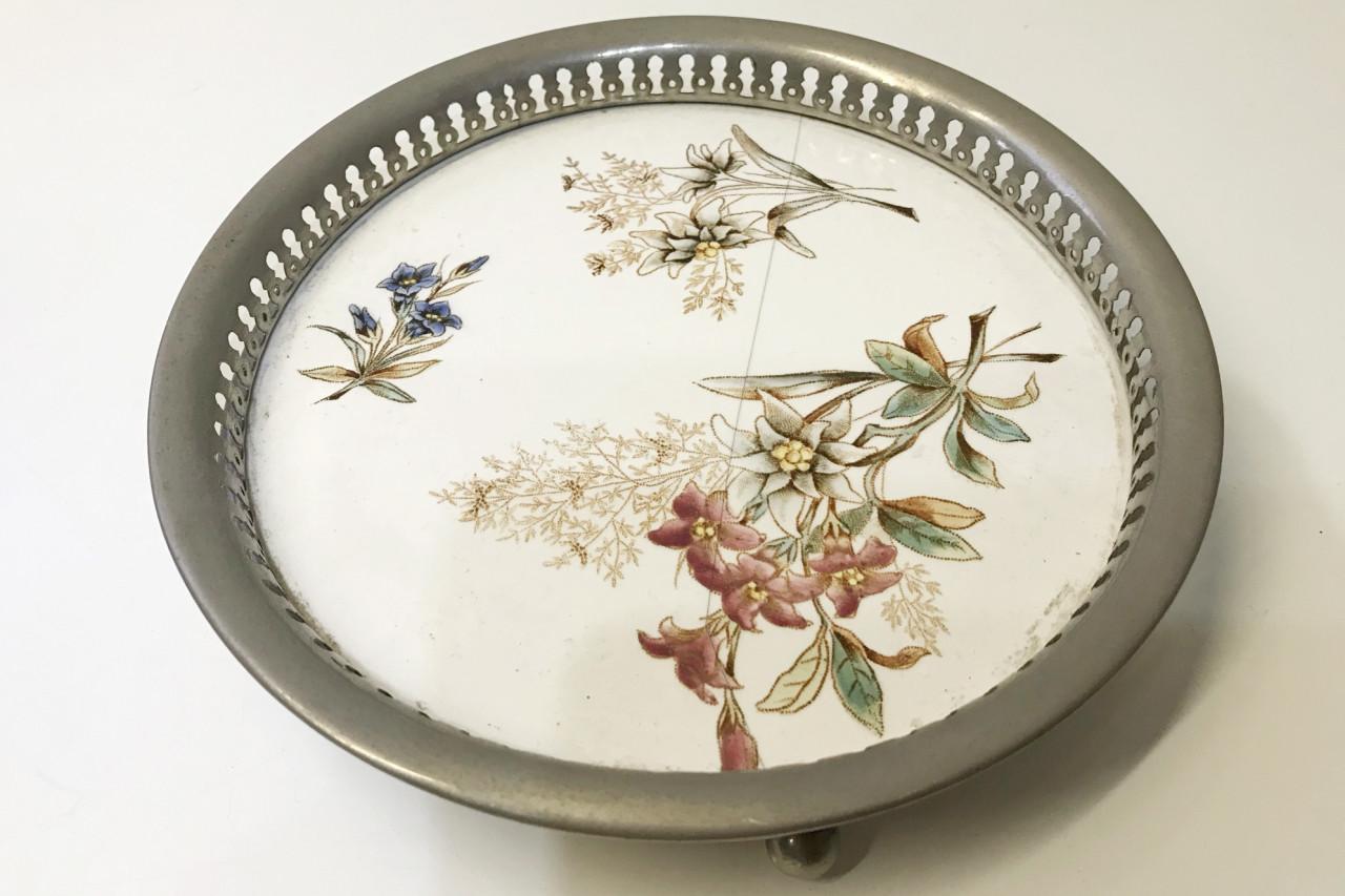 J. N. Daalderop koffiepot en theepot met warmhoudstel