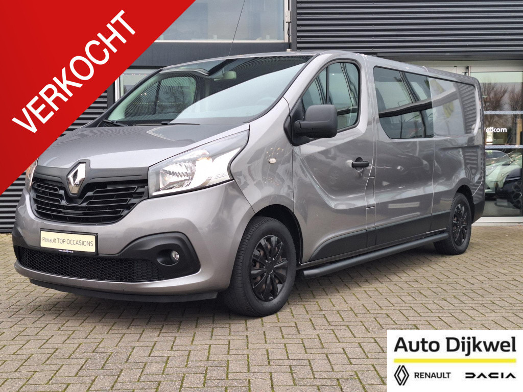 Renault Trafic 1.6 dci t29 l2h1 dc luxe energy airco, navigatie, cruise con