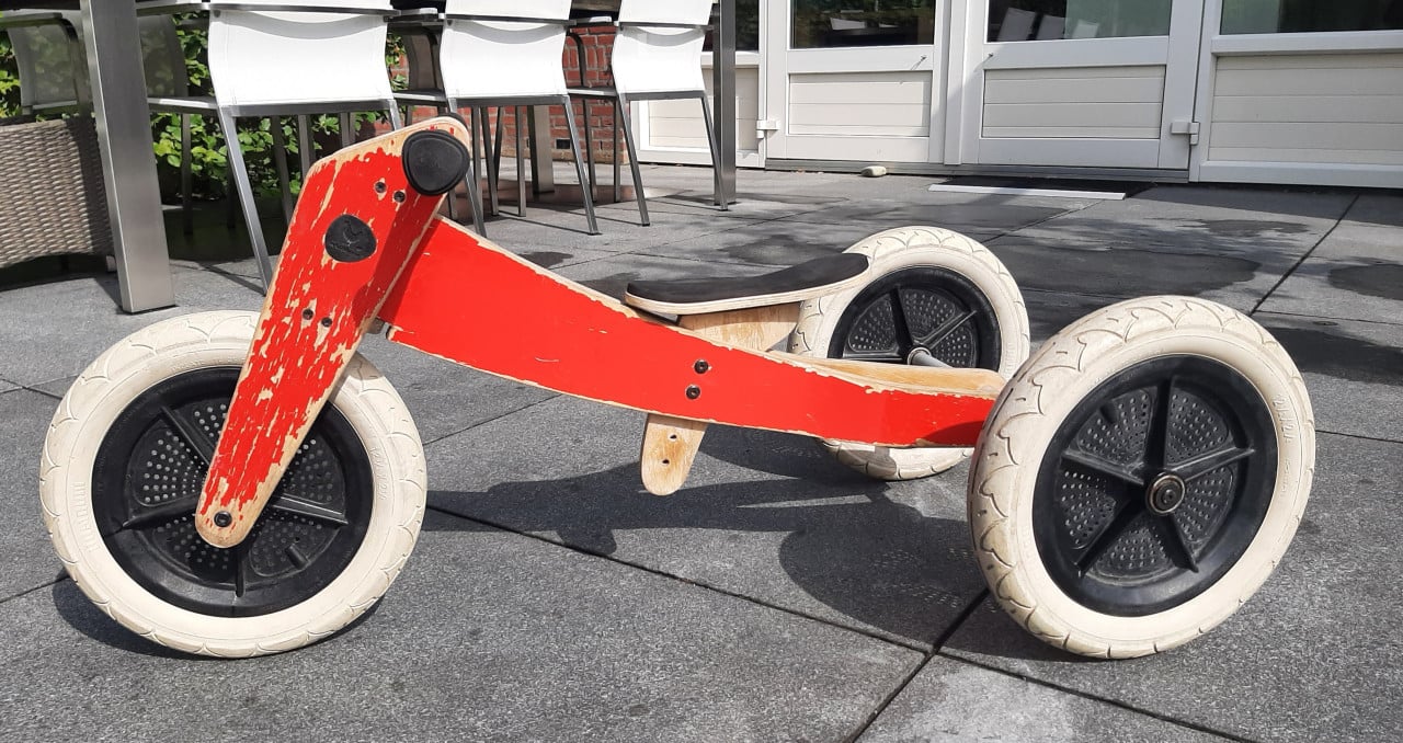 Wishbone bike 3-in-1 loopfiets