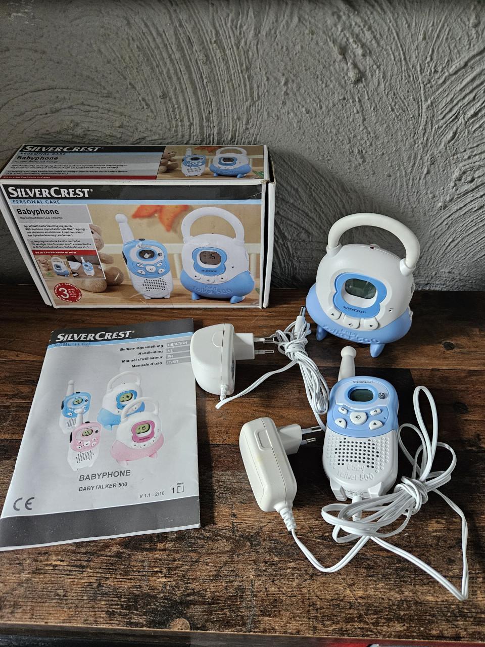 Zgan SilverCrest Babytalker 500 Babyfoon met LCD-scherm